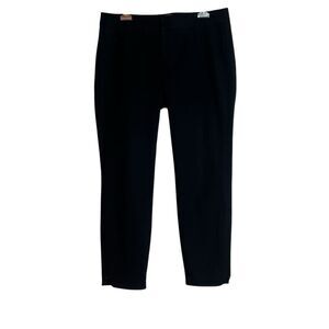 Ecru black ankle dress pants. Size 4